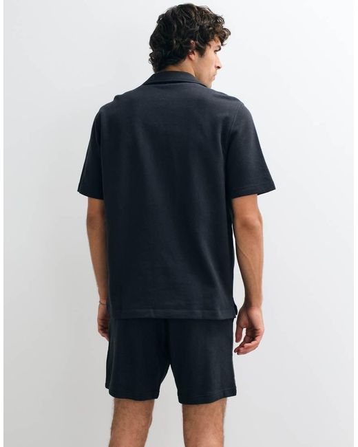 Gap Blue Towelling Shirt Co-Ord for men