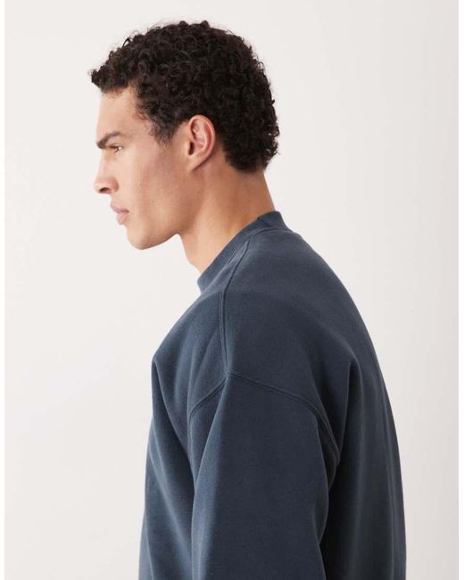 Abercrombie & Fitch Blue Essential Sweatshirt for men