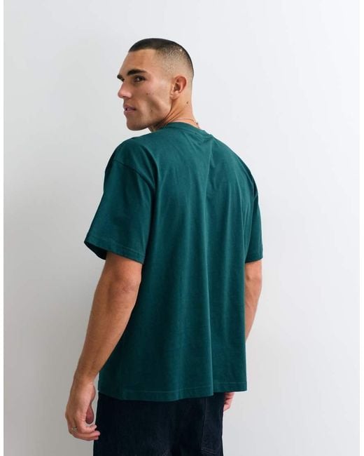 Parlez Green Logo Cedar Oversized T-Shirt for men