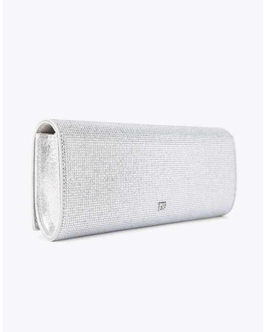 KG by Kurt Geiger White Baily Clutch
