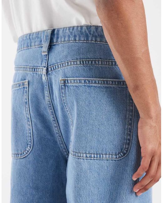 ASOS Blue Circular Design Collection Jeans for men