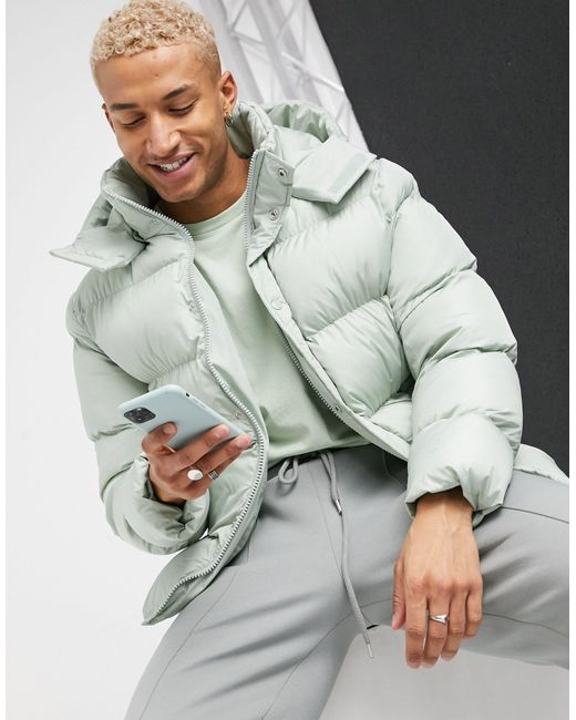 puffer jacket asos mens