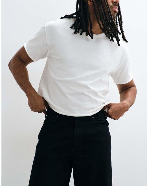 ASOS Blue Essential Straight Jeans for men