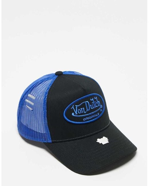 Von Dutch Blue Boston Trucker Cap