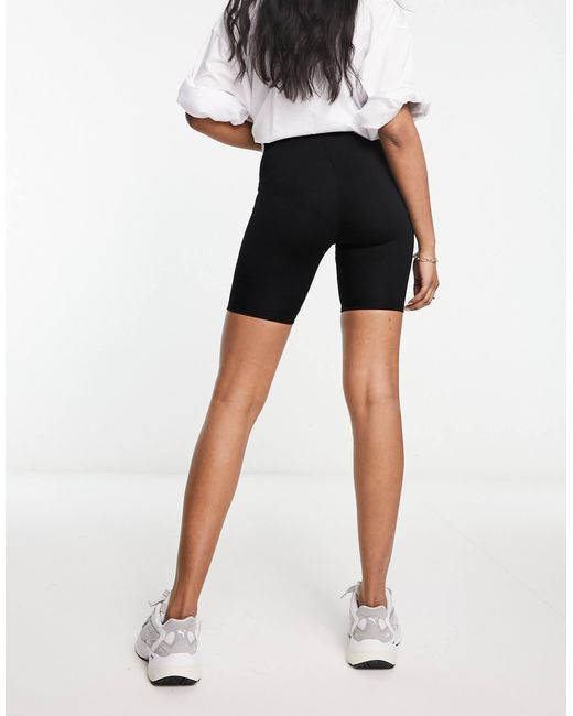 ASOS White Basic legging Shorts