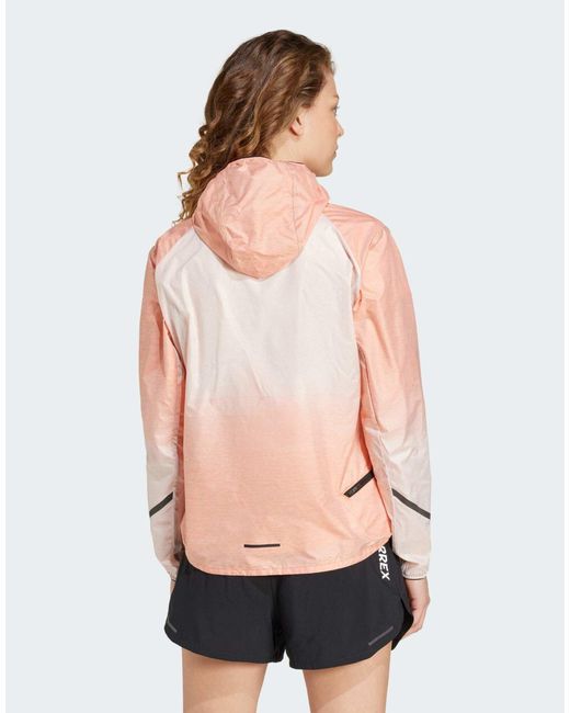 Adidas Originals White – terrex xperior light – jacke mit windweave-technologie