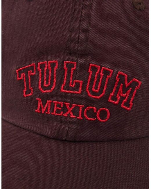 Tulum Mexico di Pull&Bear in Brown