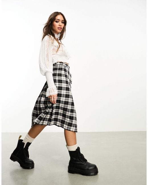 Kilt femme deals mi long