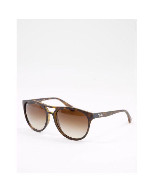 RayBan 0rb4170 Brad Sunglasses in Brown Lyst