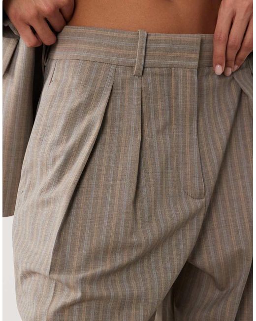 Mango Natural Sol baggy Tailored Pants