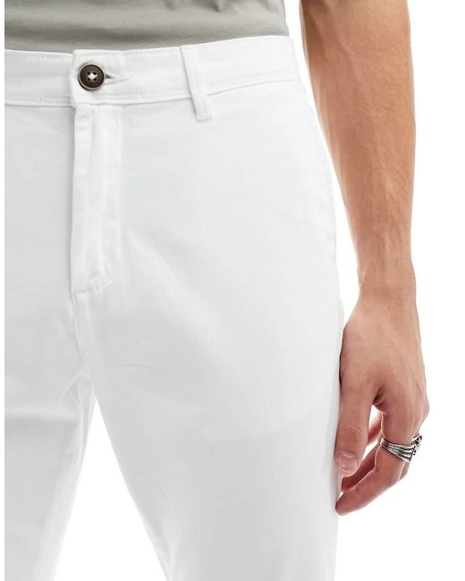 Jack & Jones White Chinos for men