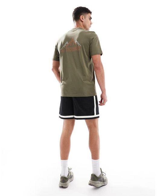 Adidas Originals Green Adidas Outdoor Terrex T-shirt With Chest Logo for men