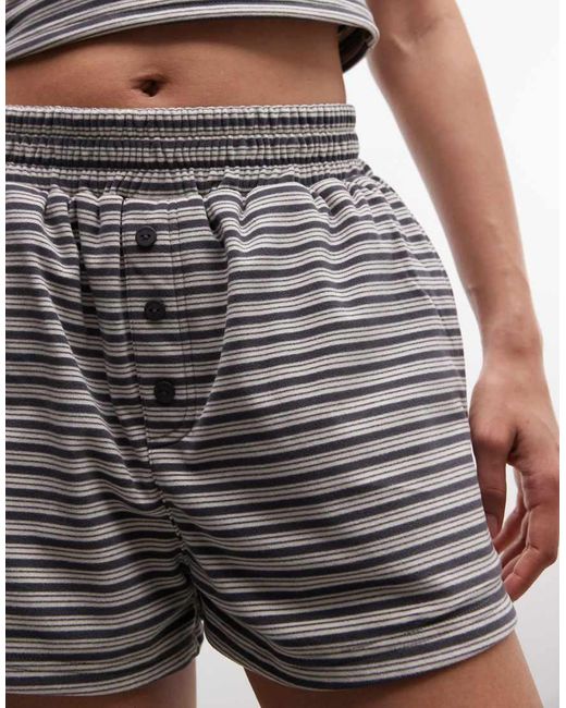 CERNUCCI Gray Boxer Shorts