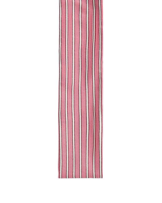 Oysho White 6 Cm Striped Sports Headband