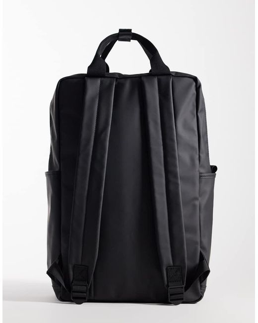 ASOS Blue Rubberised Backpack for men