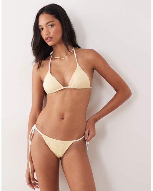 Dippin' Daisy's Brown Dippin Daisys Triangle Bikini Top
