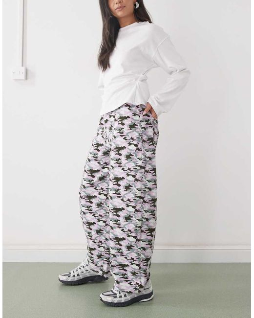 Collusion White Xl Balloon Jean