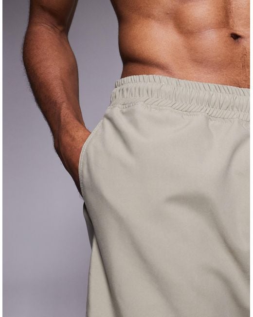 ASOS Gray Swim Shorts for men