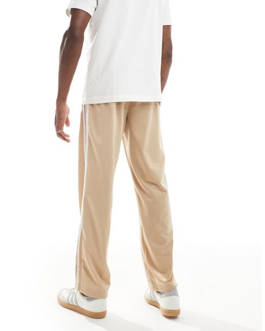 Adidas Originals White Firebird Track Pants for men