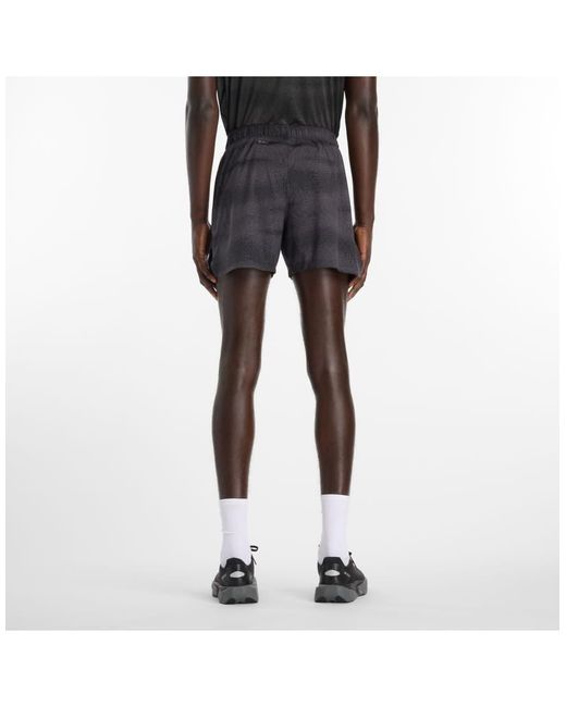 New Balance Black Rc Printed Short 5" for men