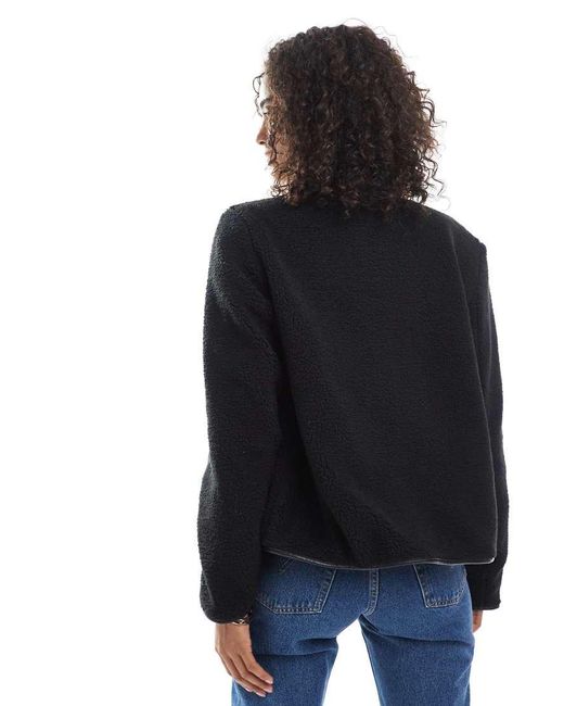 Vero Moda Lichtgewicht Teddyjack in het Blue