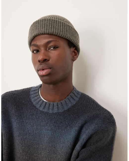 SELECTED Blue Knitted Jumper for men