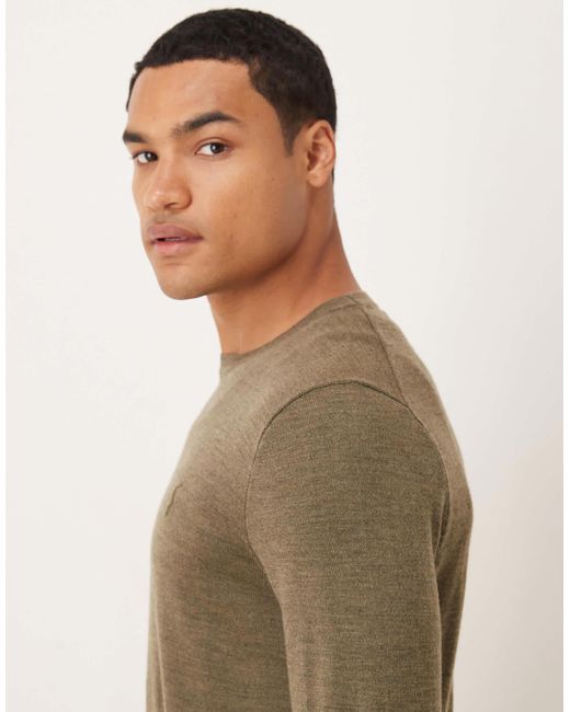 Polo Ralph Lauren – strickpullover aus merinowolle in Green für Herren