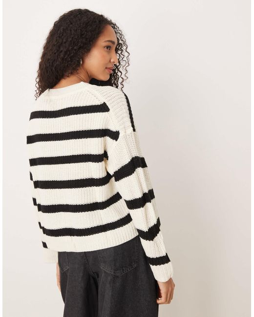 Pull ras Jdy en coloris White
