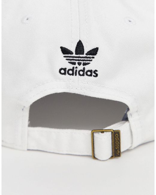 adidas Originals Cap In White for Men - Lyst