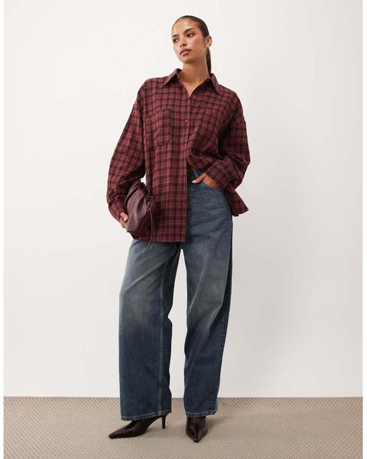 Lioness Red Clarity Oversized Shirt