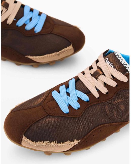 Baskets Desigual en coloris Blue