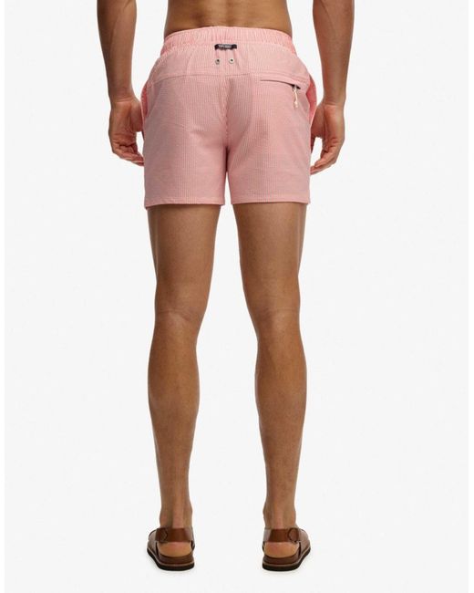 Short Superdry pour homme en coloris White