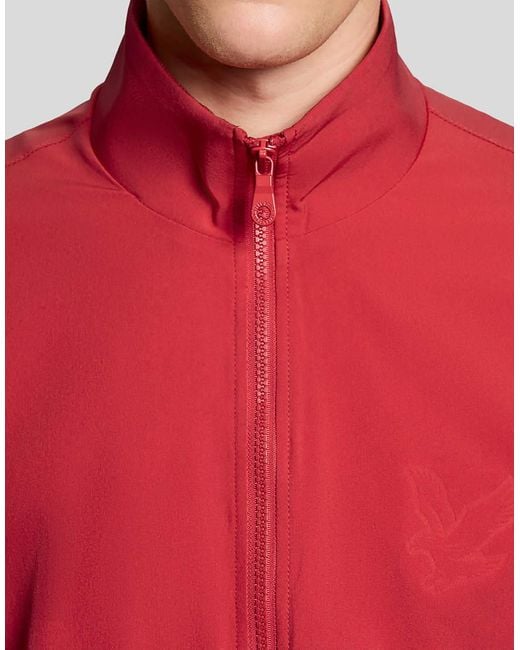 Lyle & Scott Red Jackets Keyline Windbreaker Jacket for men