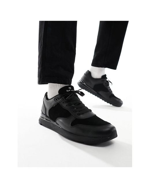 Ware - sneakers stile runner di PS by Paul Smith in Black da Uomo