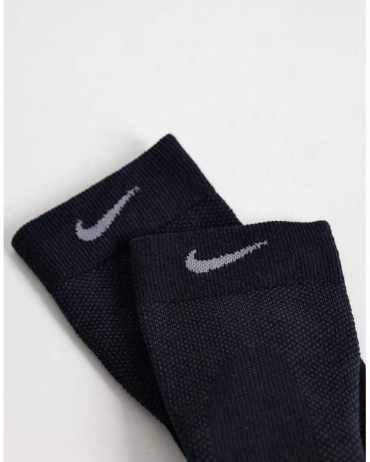 Nike Blue Lightweight Crew Socks for men