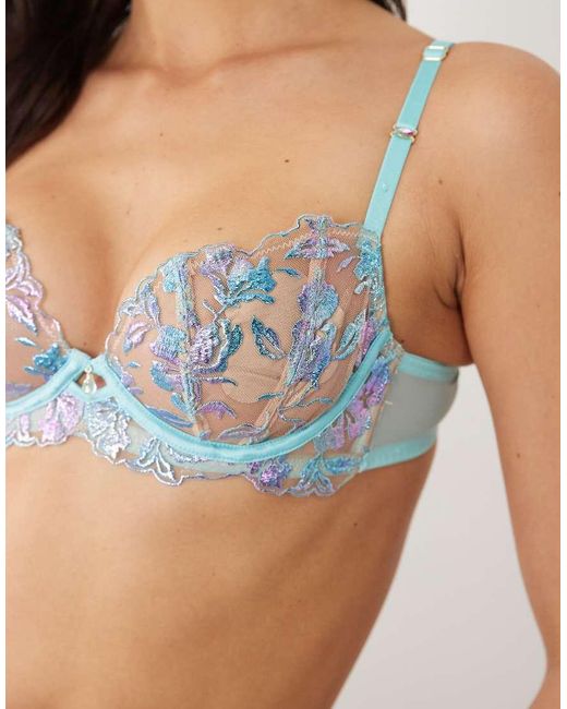 Ann Summers Blue Euphoric Non Padded Balcony
