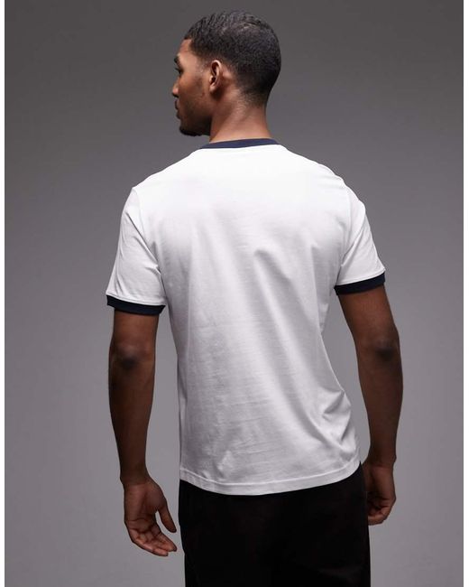 Champion White Ringer T-shirt for men