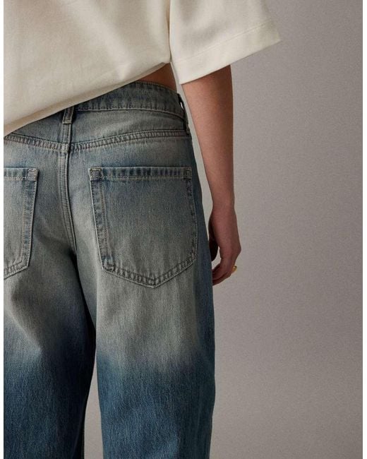 Hollister Gray High Rise baggy Jeans