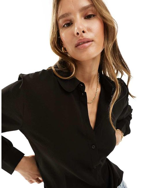 Jdy Black Long Sleeve Blouse