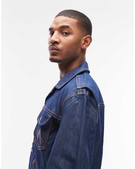 Wrangler Blue Super Capsule Jacket for men
