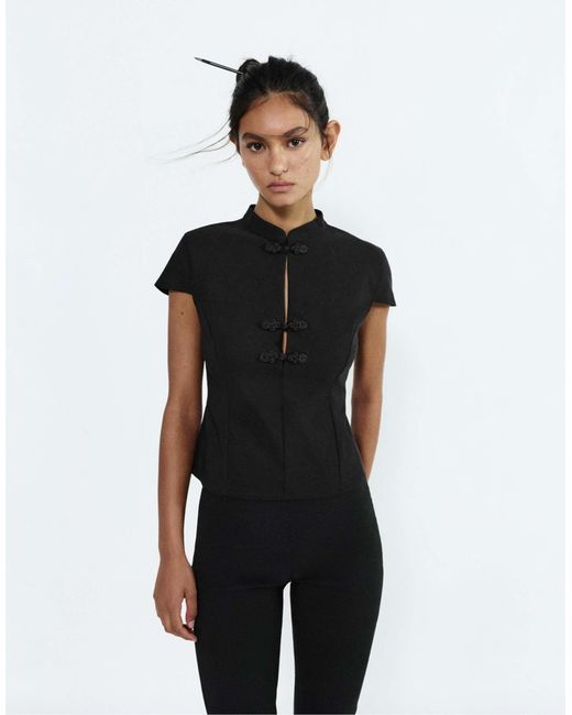 Pull&Bear Black – oberteil