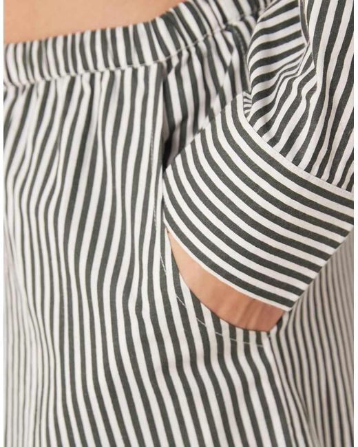 esmé studios Gray Esmee Tie Waist Beach Pants