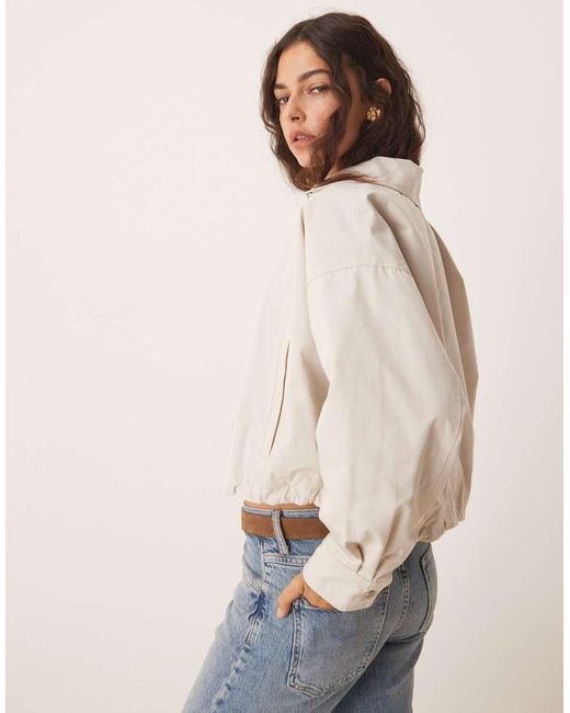 Abercrombie & Fitch Natural Clean Utility Jacket