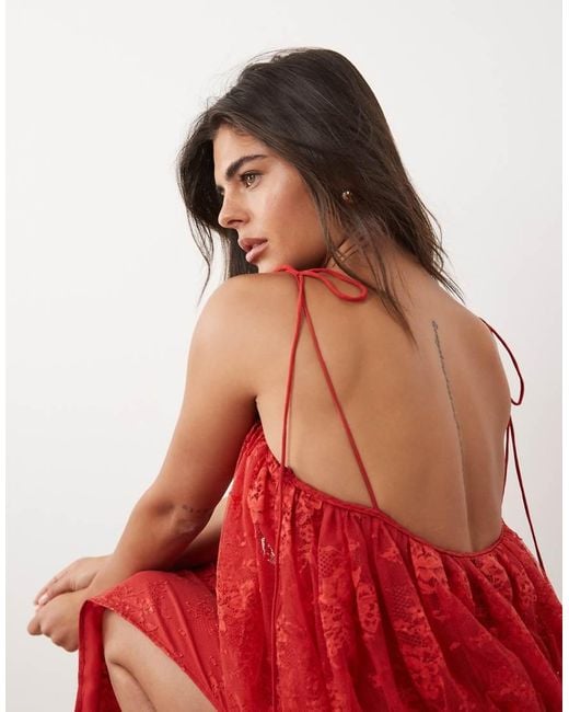 tiered lace column dress Lela Rose Macrame Lace Column Dress In Black - 50% Off