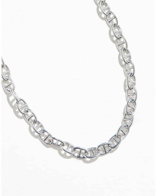 Bracciale A Catenina di ASOS in Black da Uomo