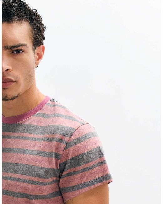 Reclaimed Vintage Blue Short Sleeve T-Shirt for men