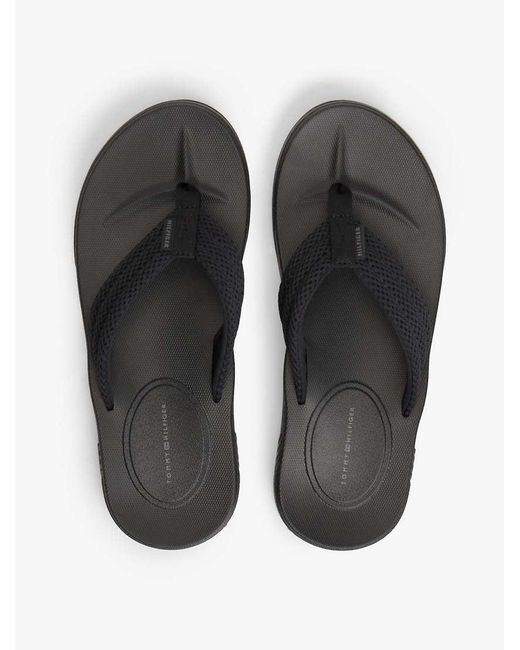 Tommy Hilfiger White Contoured Footbed Flip-flops for men