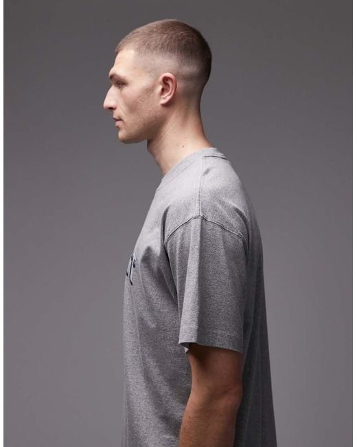 Carhartt Gray Heavy Duty T-shirt for men