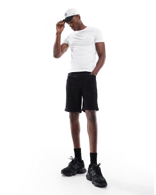 Pack De 2 Camisetas Blancas Básicas Ajustadas De ASOS de hombre de color White