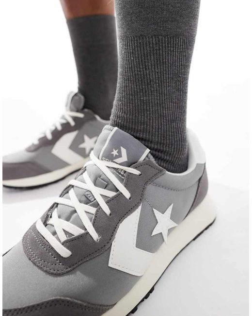 Converse White Omega Trainers
